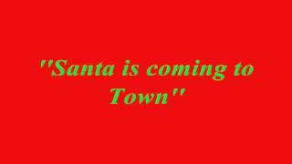 Justin Bieber-Santa Is Coming To Town LYRICS