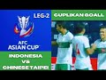 AFC Asian Cup||Indonesia vs Chinese Taipei Leg-2