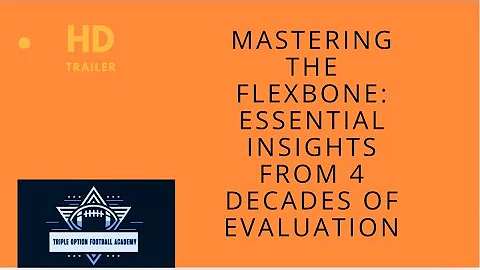 The Flexbone Offense for High School: 3 MOST IMPORTANT THINGS to Know From 4 Decades of Experience