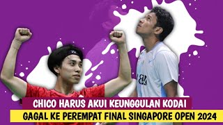 🔴LIVE - Chico Aura Dwi Wardoyo Vs Kodai Naraoka - Singapore Open 2024