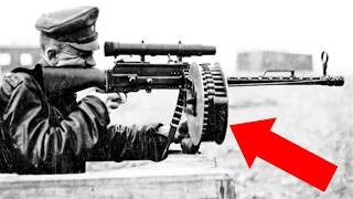 A SHOCKING analogue of the Maxim machine gun—what madness drove the Germans to create it?