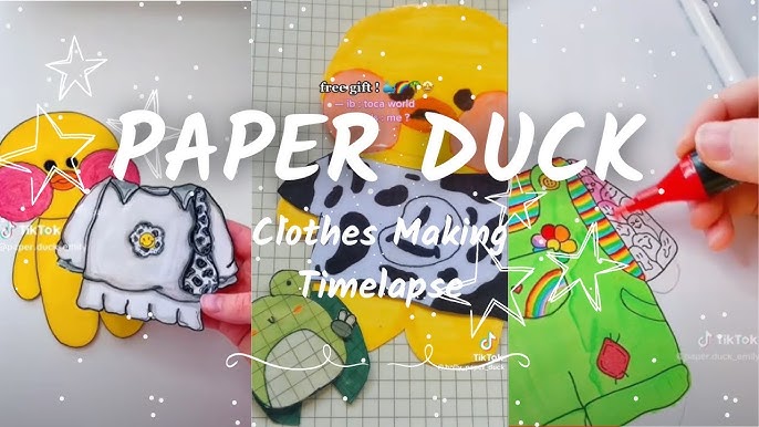 Paper Duck Ideas  Cute Paper Duck compilation * Part 1* ☁️🌊 