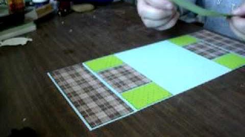 Tri Shutter Card Tutorial by The Scrapoholic