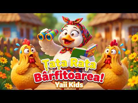 Țața Rața Bârfitoarea 🦆😂 | Cantec pentru Copii | Muzica pentru copii | Desene animate