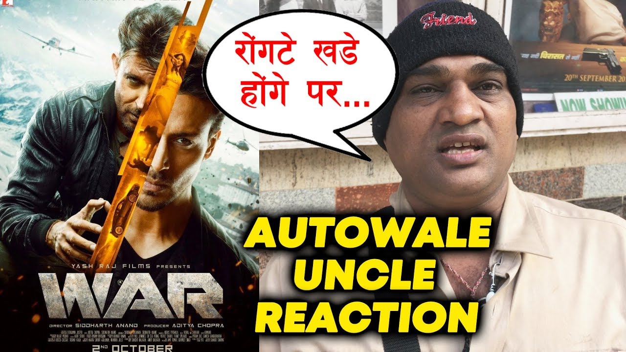 WAR Reaction By Autowale Uncle | Prediction | Box Office | Hrithik vs Tiger vaani kapoor bikini
