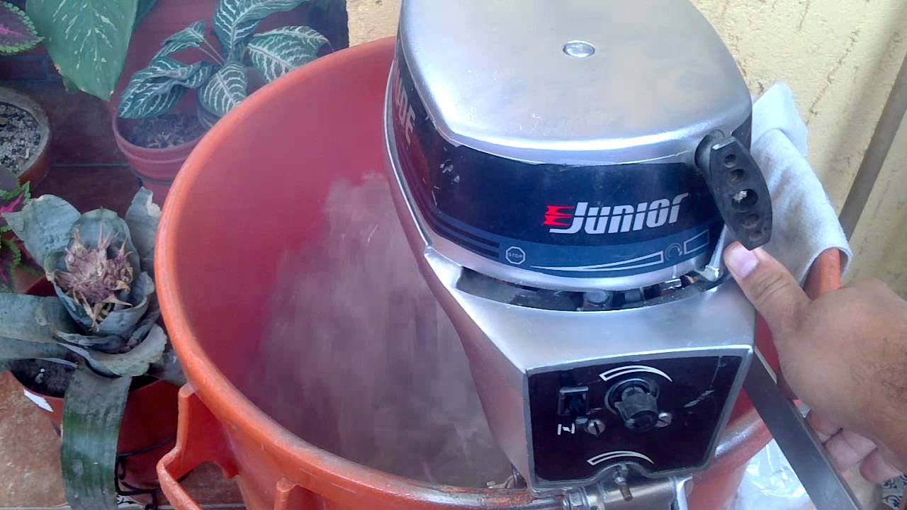 Evinrude junior 1986 1.3 hp YouTube