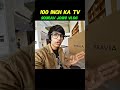 sourav Joshi new TV 📺100 inch new home ke liye..,...📺😱( sourav Joshi ) #souravjoshivlog