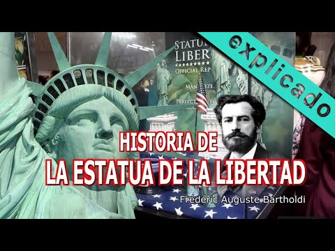 La historia de la estatua de la Libertad.