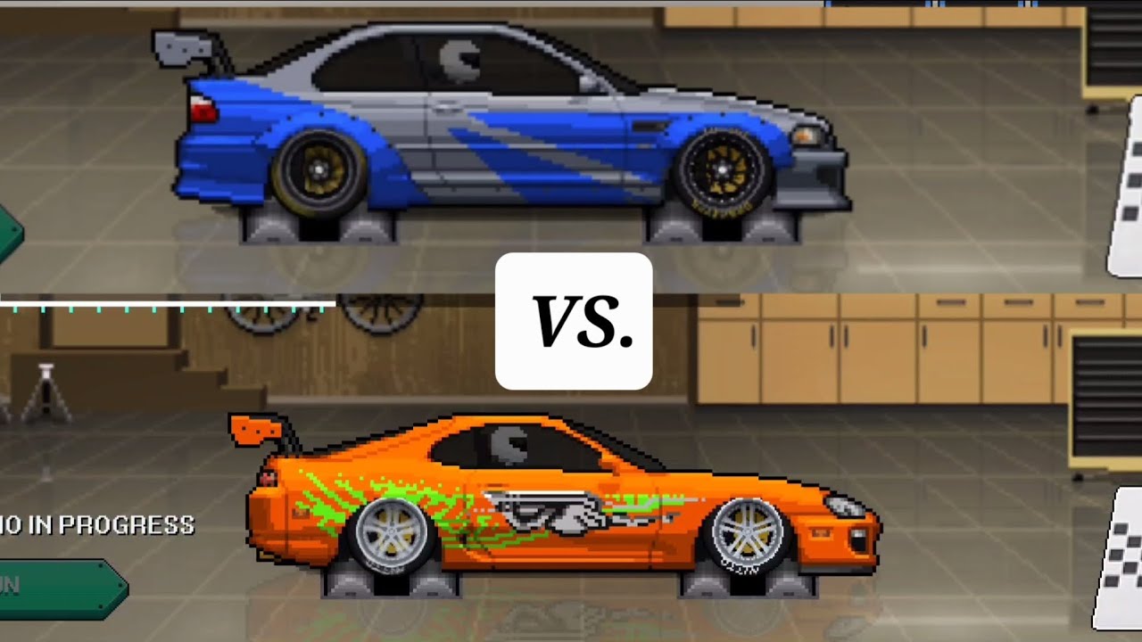 Race Wars - Need For Speed Bmw Vs. Brian's Supra - Build and Drag Race ...
