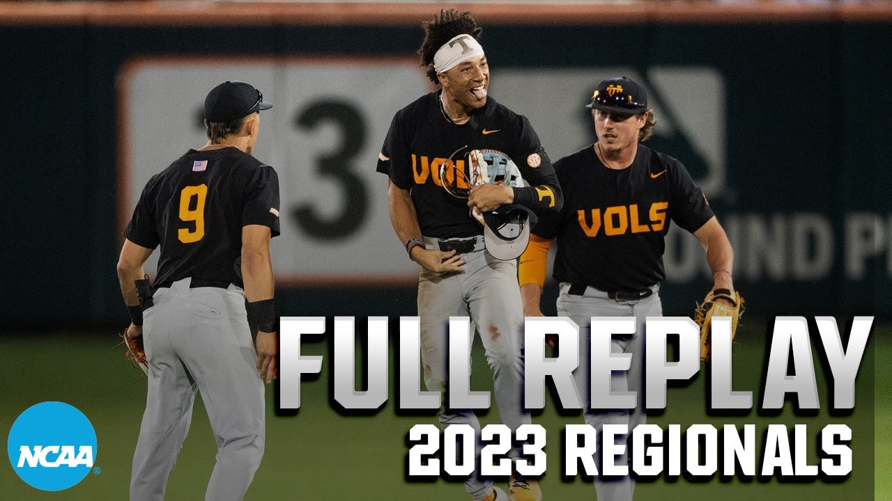 Tennessee vs. Clemson: 2023 NCAA baseball regionals