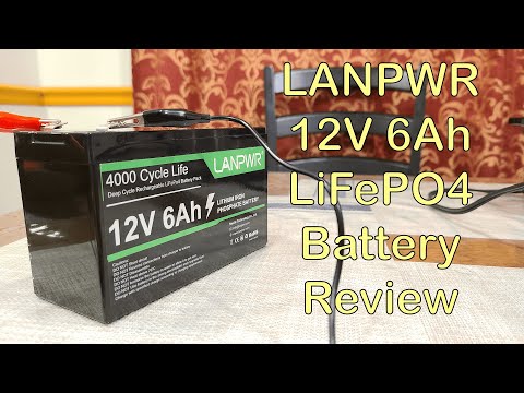 LiTime 12V 6Ah LiFePO4 Lithium Battery