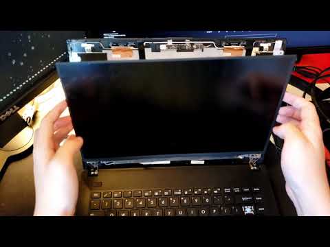 Laptop screen replacement / How to replace laptop screen AsusPro P2440UA X71