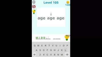 Dingbats Level 105 Answers