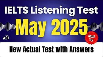 IELTS Listening Practice Test 2025 with Answers | MAY 2025 (Crack it) thumbnail
