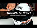 Tutoriales shoei  cmo lubricar el casco