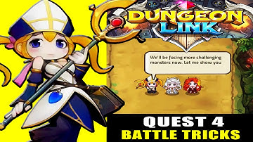 Dungeon Link (Gamevil) - Quest 4 : Learning Battle Tricks (ios gameplay)
