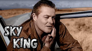 Sky King 1951 TV series  S2E2 Manhunt  Starring Kirby Grant, Gloria Winters, Ewing Mitchell