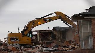 Demolition of the old Elko Police Station