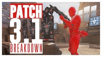 Apex Legends Patch 3.1 Breakdown - Wingman Nerf, Firing Range, Duos, Crypto Buffs