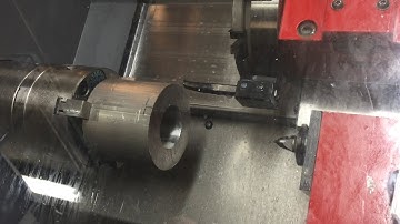 CNC Lathe Machine Process Emco Turn 120 Cutting Machining