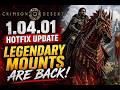 Crimson Desert 1.04.01 Hotfix Update Legendary Mounts Are Back!
