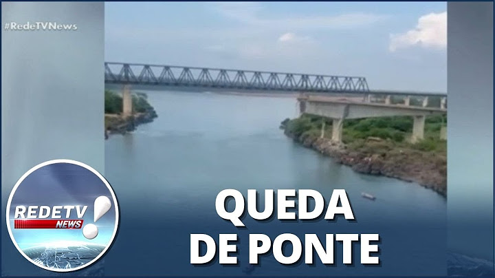 Três mortos e 16 desaparecidos após queda de ponte