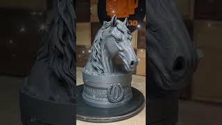 I 3D Printed a SECRET Horse Bust Money Box! 🐎💰#coolprints #makerworld #3dprinting #moneybox #viral