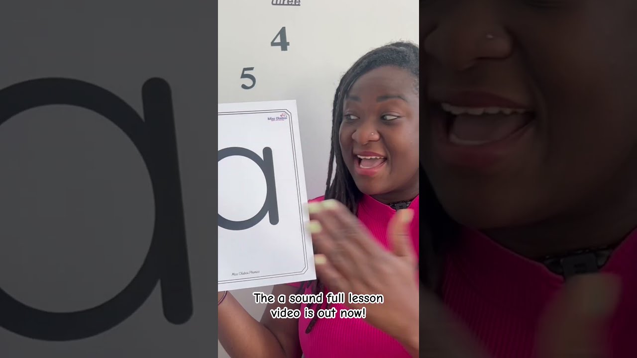 The A Sound Full Lesson Video Is Out Now Phonics Learning Preschool