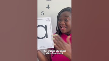 Thumbnail of The a sound full lesson video is out now! #phonics #learning #preschool