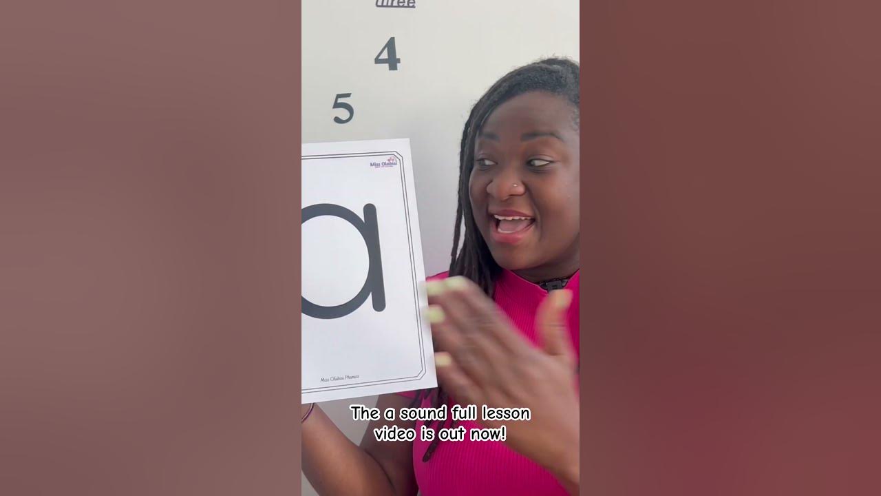 The a sound full lesson video is out now! #phonics #learning #preschool