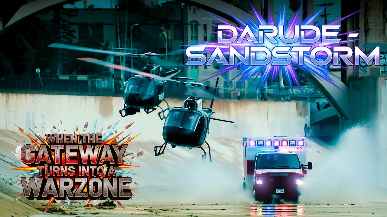🎵Darude – Sandstorm |🎬Ambulance (2022) | 🔥Epic Police Chase Music Video