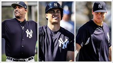2018 Yankees Spring Training in Slow Motion (Ft. Stanton and Judge BP) ᴴᴰ