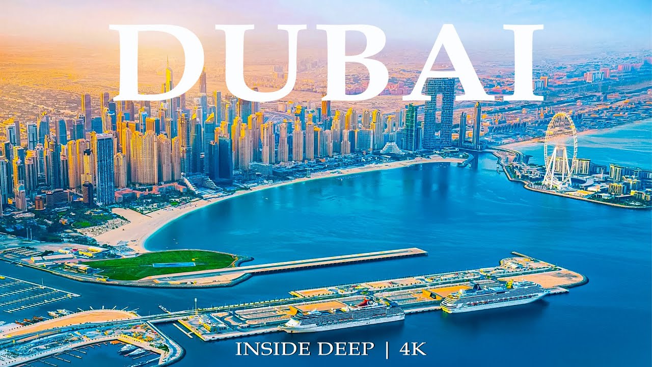 Dubai 4K – Aerial Views of Iconic Skyscrapers & Desert Landscapes With Deep House Chill