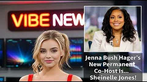 Jenna Bush Hager’s New Permanent Co-Host Is… Sheinelle Jones!