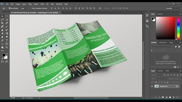 Thumbnail of Brochure mockup setup