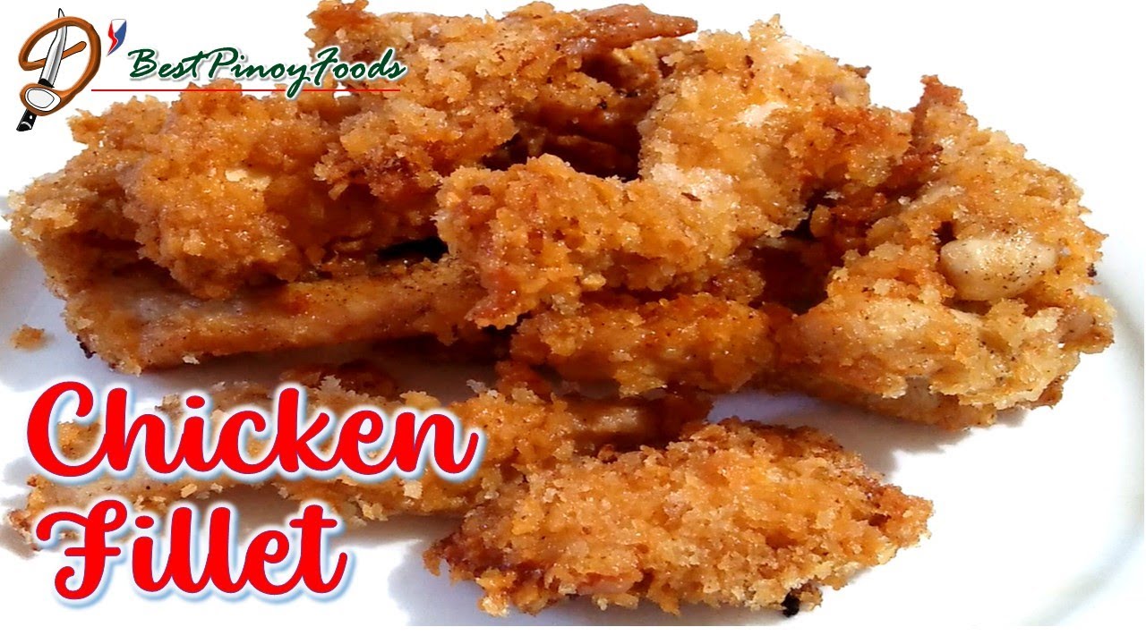 Chicken Fillet, Simple Crispy Chicken Fillet Recipe