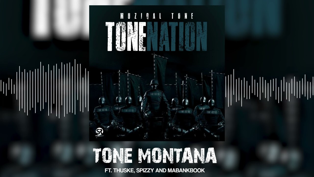 Muziqal Tone - Tone Montana ft. Thuske, Spizzy and Mabankbook (Audio Visualizer)