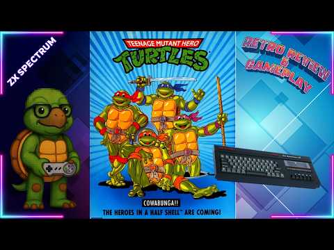 Teenage Mutant Hero Turtles ZX Spectrum Review – The Brutal - YouTube