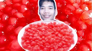 ASMR Bubble Strawberry ? គុជស្រ្តូប៊ឺរី