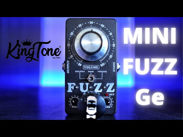 Kingtone Mini Fuzz Ge! Review and Demo, Amazing! class=