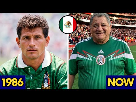 🇲🇽 Mexico ⚽ World Cup 1986 Squad – Then and Now | Football Legends