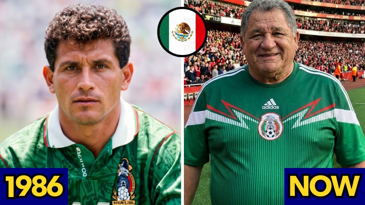 🇲🇽 Mexico ⚽ World Cup 1986 Squad – Then and Now | Football Legends