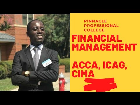 1.Financial Management : Financial Planning, Financial Strategy & Managing finances ICAG,ACCA & CIMA