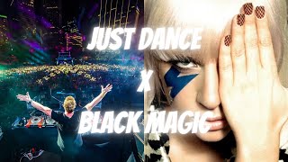 Lady Gaga - Just Dance X Hardwell - BLACK MAGIC (Mashup By Raul)