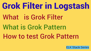 Grok Filter in Logstash | What is Grok Pattern and syntax | How to test Grok Pattern online/Kibana