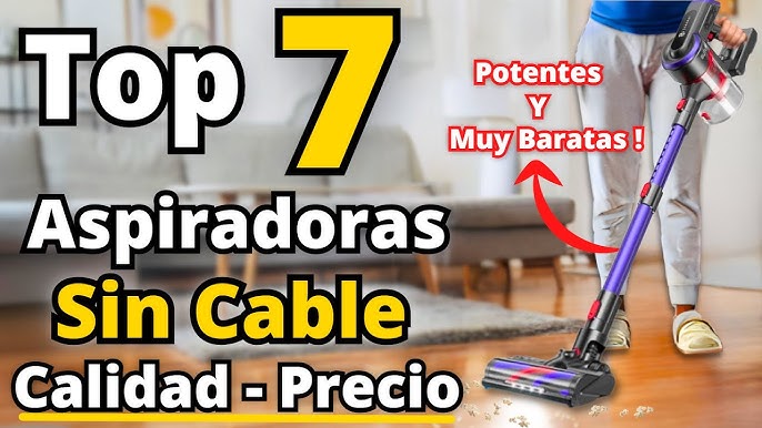 LAS MEJORES ASPIRADORAS SIN CABLE BARATAS DE 2024