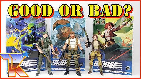 GI Joe Classified LT FALCON - OUTBACK - COVER GIRL - Figure Review | Good or Bad?