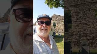 Caravanning next to a ruined Priory