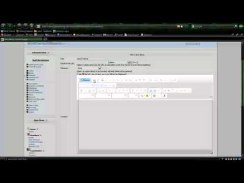Adding-A-Block-Via Admin panel