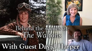 The Waltons  David Harper Interview  behind the scenes with Judy Norton